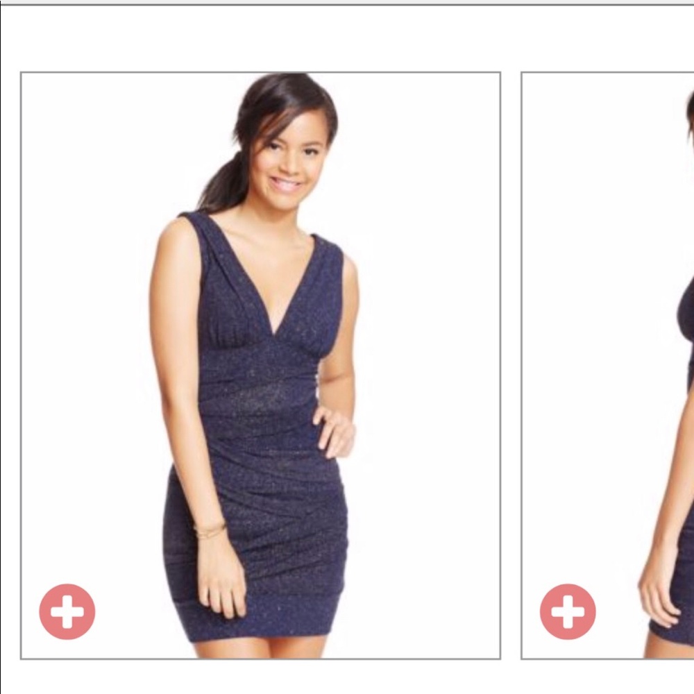 Ruched bodycon dress